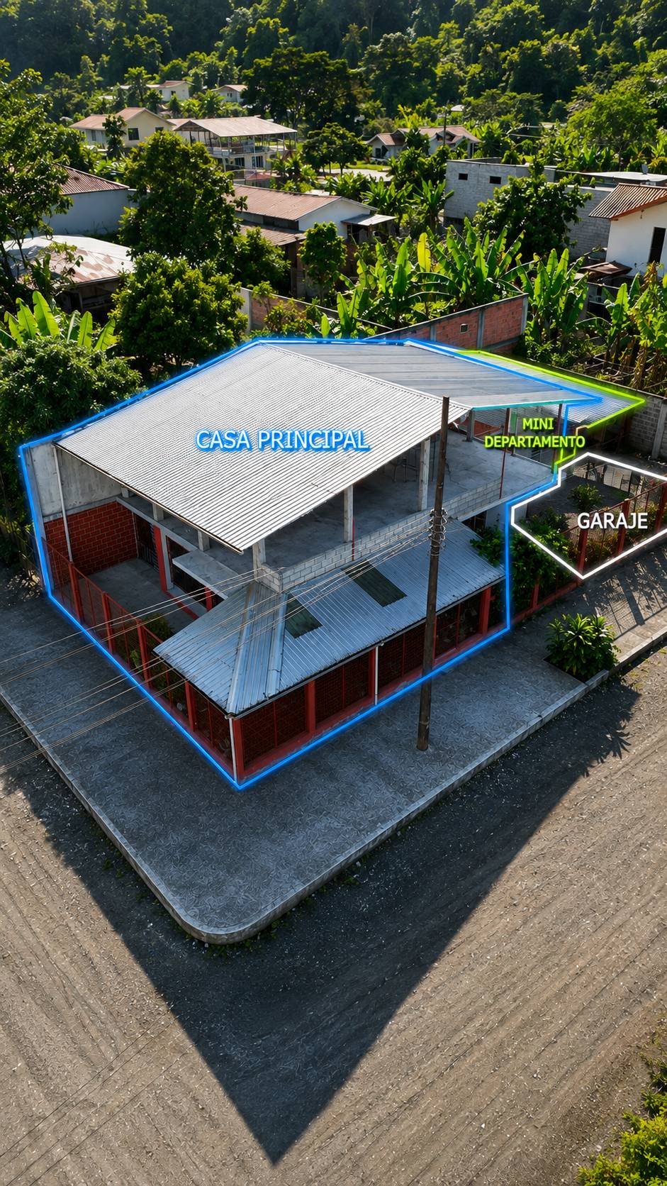 Lote con casa de 378 m² en Barrio Jardín del Upano en Barrio Jardín del Upano, Macas, Morona, Morona Santiago — vista 8