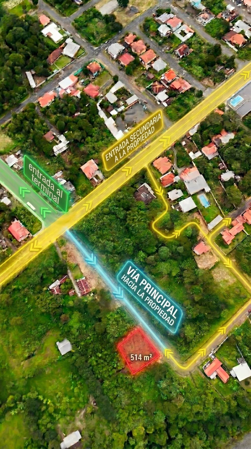 Lote de 514 m² en La Barranca (514,91 m²), Macas, Morona, Morona Santiago