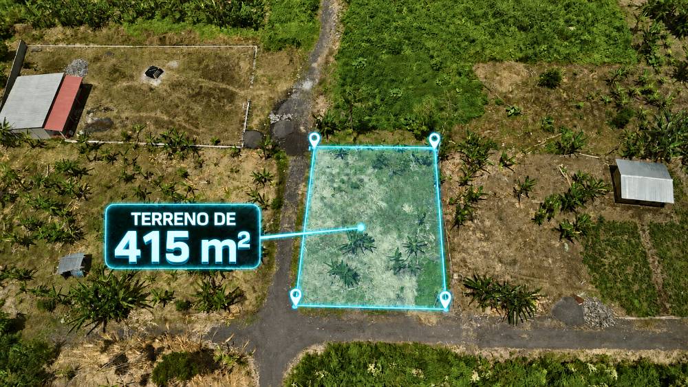 Terreno de 415 m² en Las Palmeras en Las Palmeras, Sevilla Don Bosco, Morona Santiago — vista 3