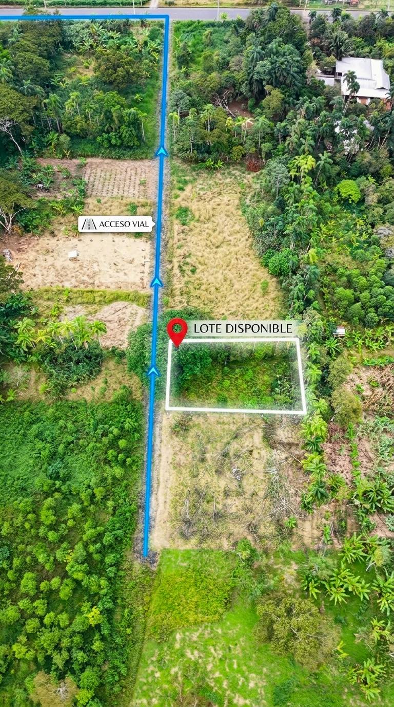 Lote de 1354 m² en Huambinimi (entre lotes N°11 y N°15), Sucúa, Morona Santiago
