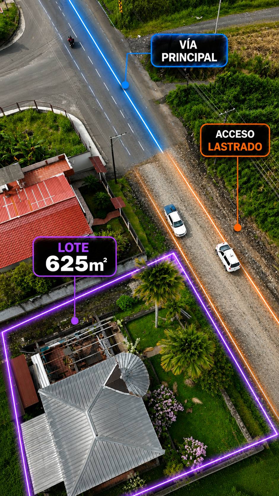 Lote de 625 m² en La Barranca (lote 625 m² con construcción), Macas, Morona, Morona Santiago — vista 5