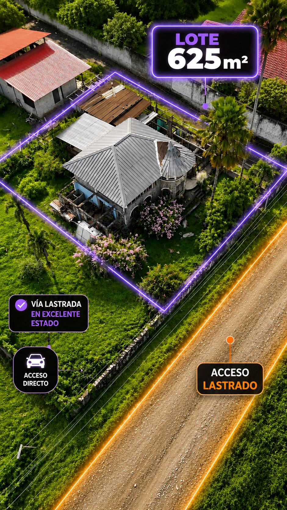 Lote de 625 m² en La Barranca (lote 625 m² con construcción), Macas, Morona, Morona Santiago — vista 7