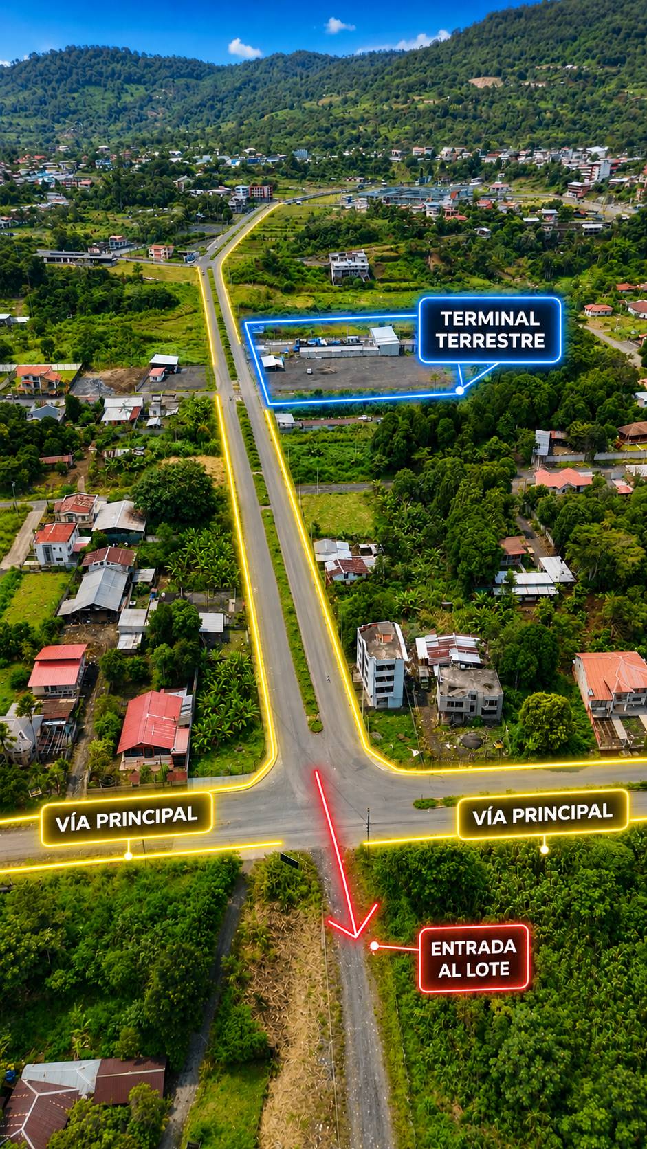 Lote de 500 m² en La Barranca (500 m²), Macas, Morona, Morona Santiago — vista 4