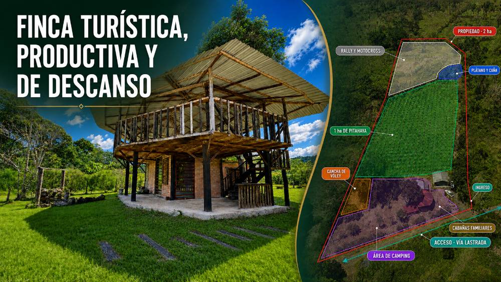 Finca de 2 hectáreas en Santa Ana